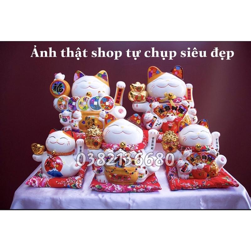 Mèo thần tài vẫy tay Mèo may mắn Nhật Bản
