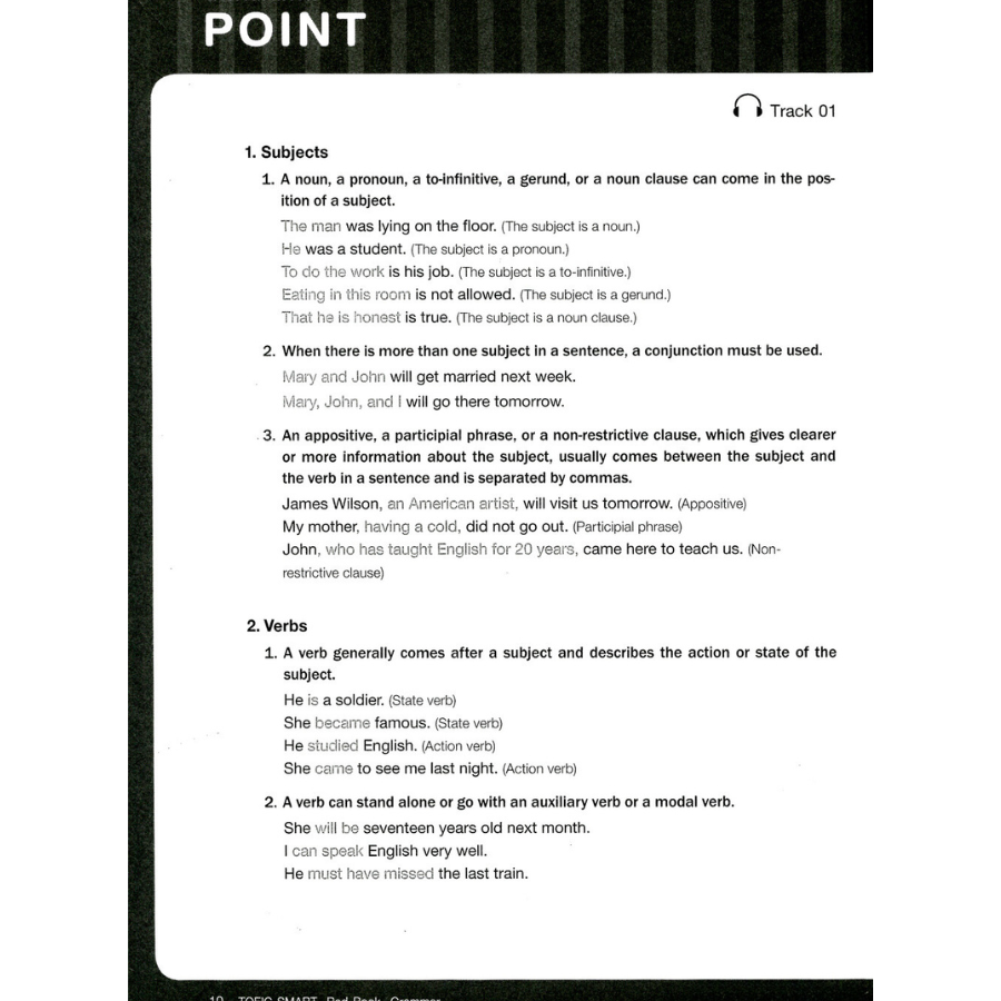 Toeic Smart - Red Book Grammar (Kèm CD)