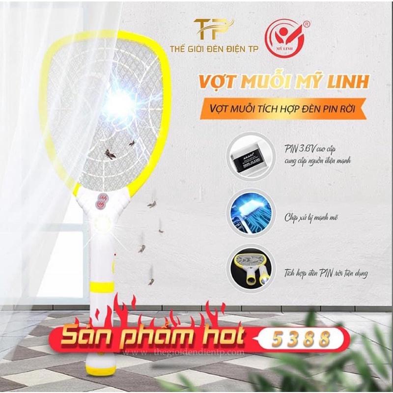 Vợt muỗi Pin rời - 3 chức năng