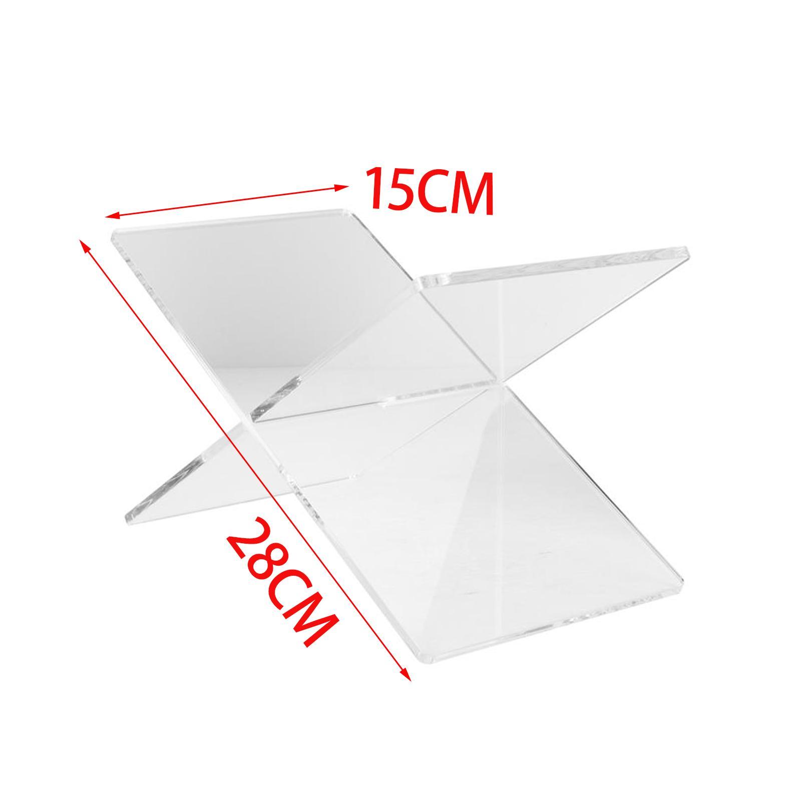 Book Stand x Shaped Display Holder Home Decoration for Classroom Office