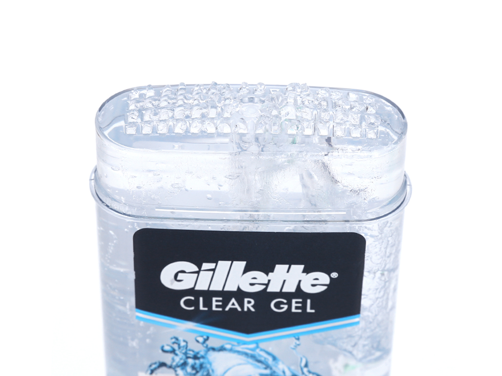 Lăn khử mùi Gillette Advanced Clear Gel Antiperspirant Cool Wave 107g