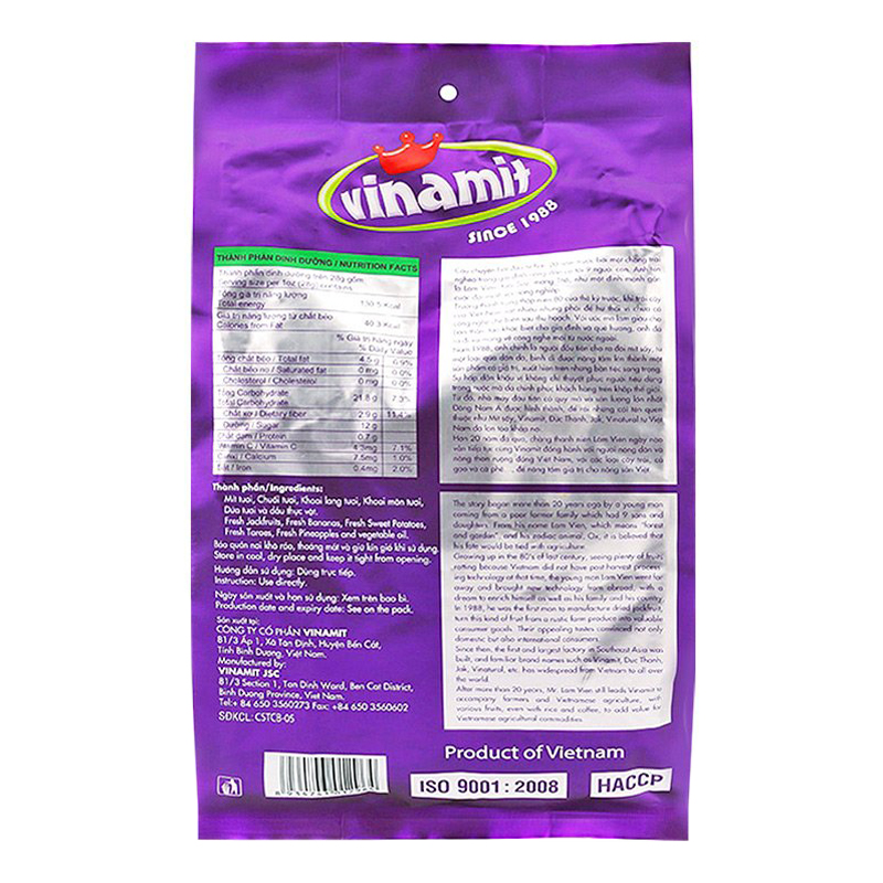 Trái Cây Sấy Vinamit (500g)