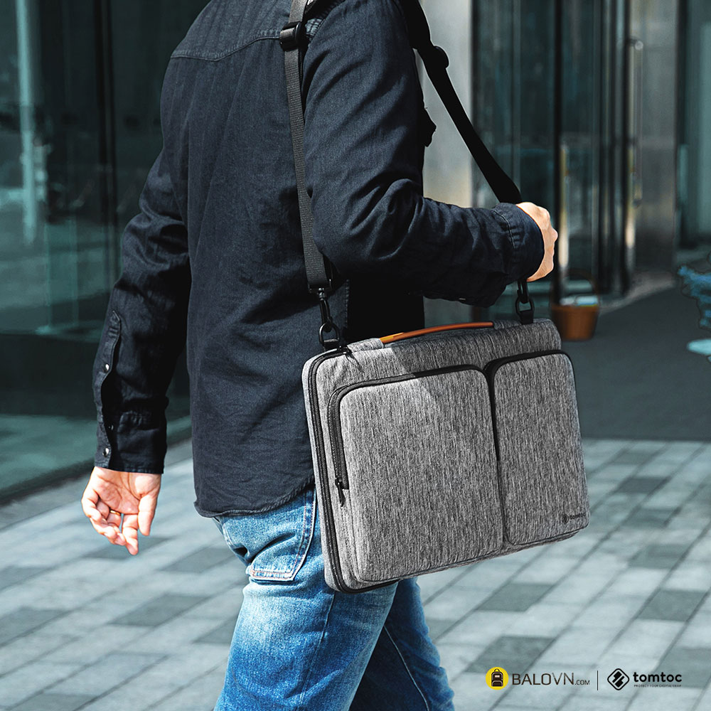 Túi Đeo Tomtoc A42-C01 Versatile 360° Shoulder bags Macbook 13/14inch