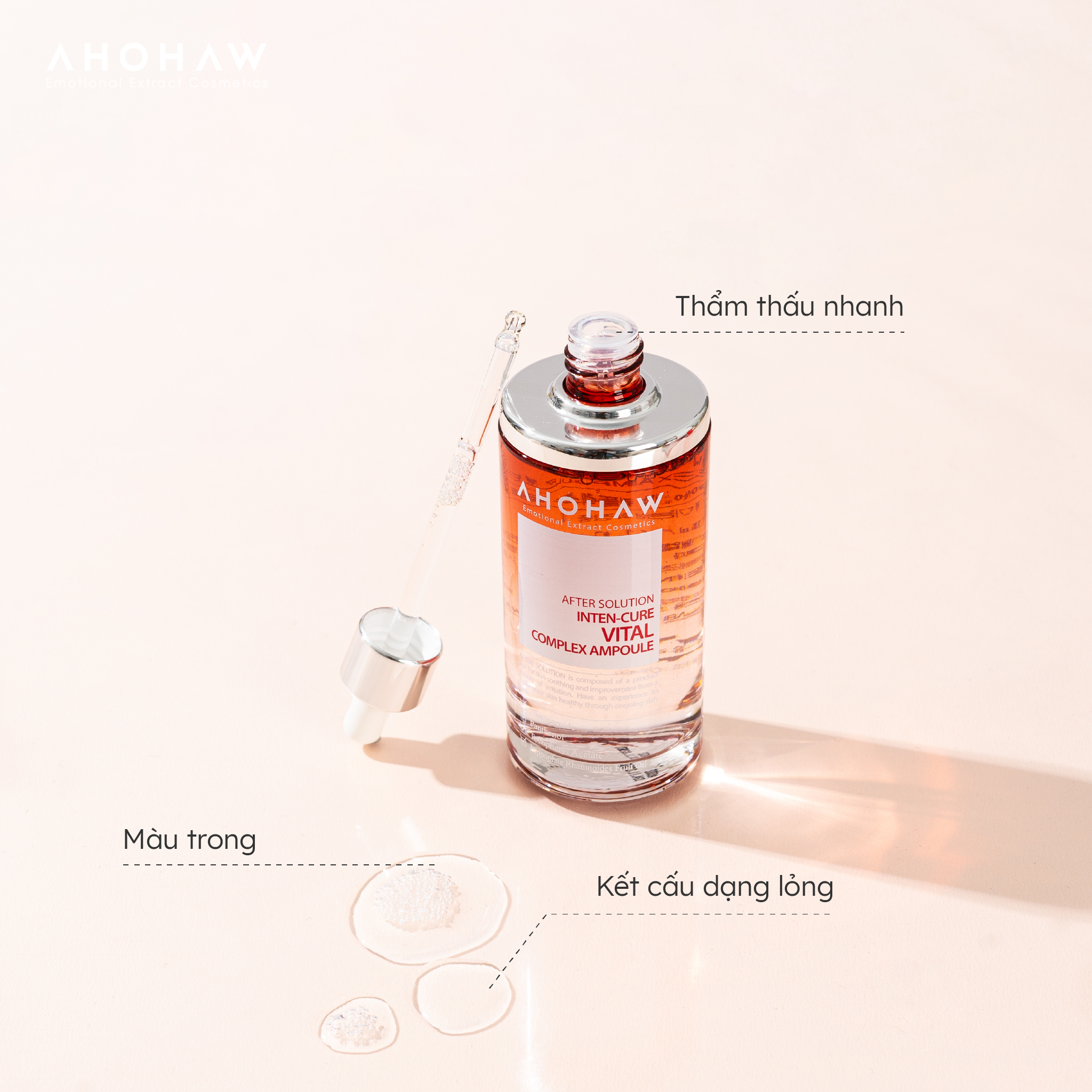 Tinh Chất Kích Trắng Ahohaw After Solution Inten-Cure Vital Complex Ampoule ( 150ml ) - Hàng Chính Hãng