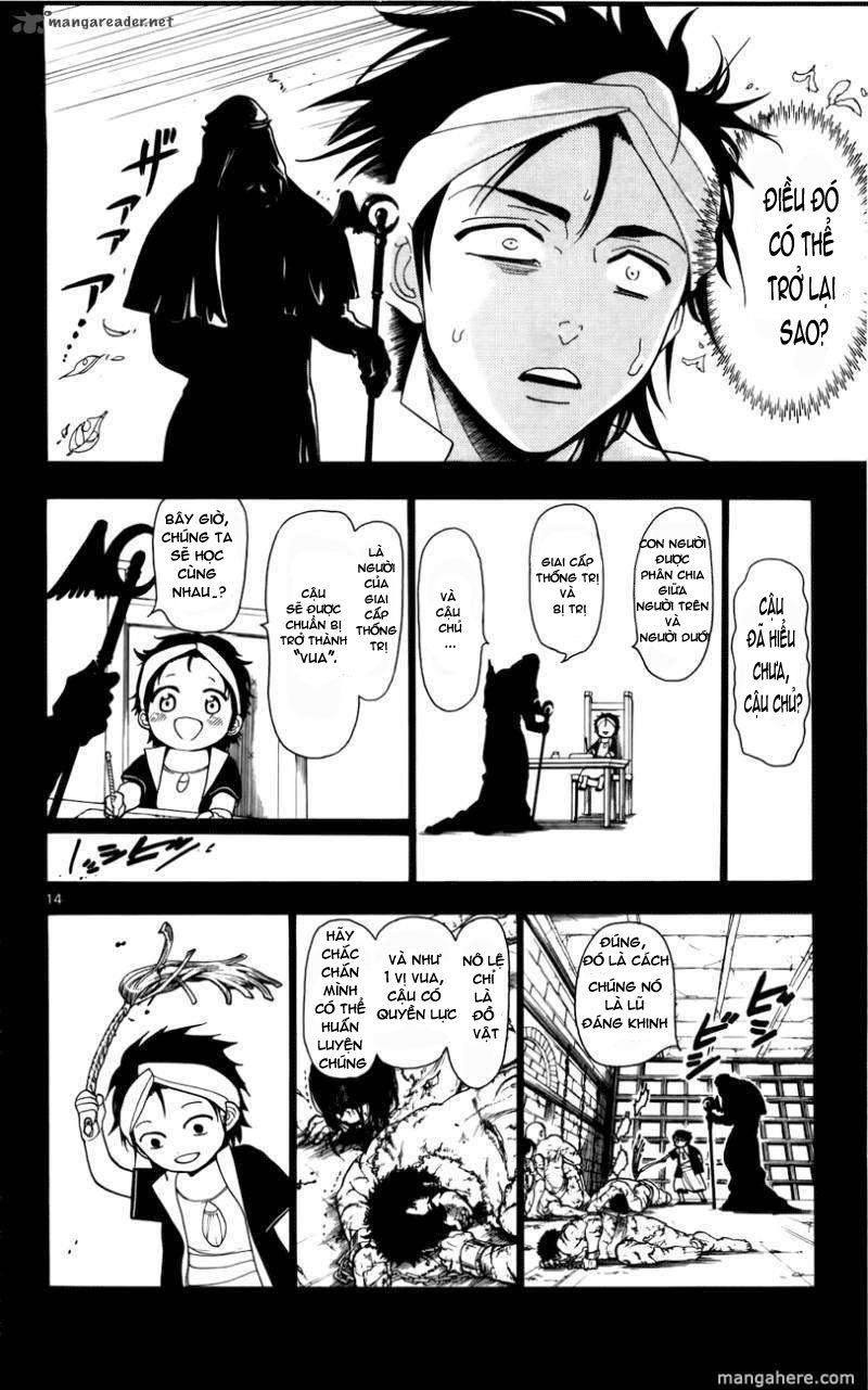 magi - the labyrinth of magic chapter 13 14