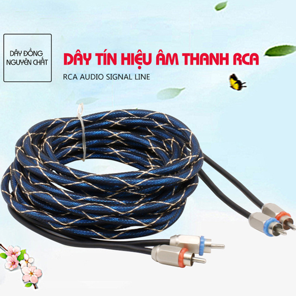 Jack RCA Nối Loa Ô Tô