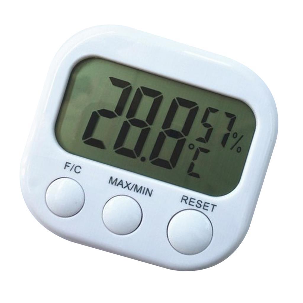 Digital Thermometer Indoor Hygrometer Humidity Meter Temperature Monitor