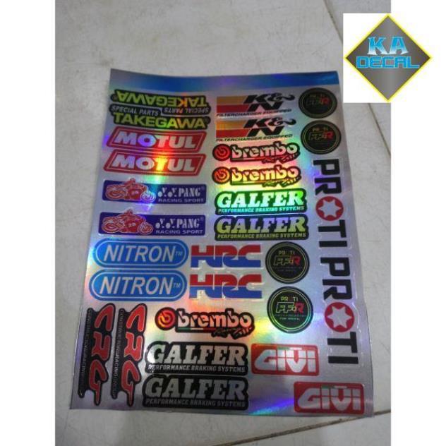 Tem tấm logo 7 màu in