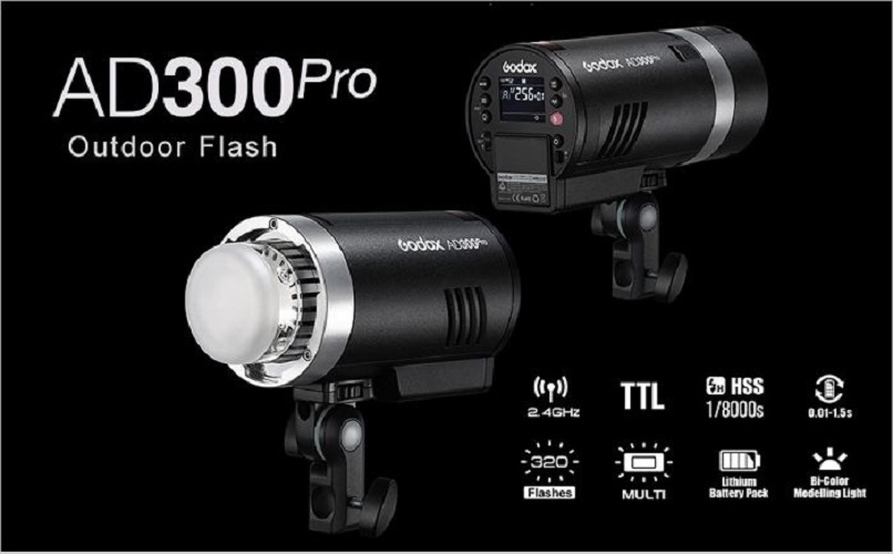 Đèn flash Godox AD300 Pro Hàng Chính Hãng