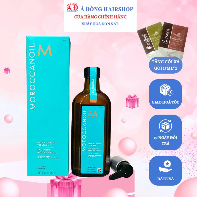 [+Gội xả gói Karseell 15ml] TINH DẦU DƯỠNG PHỤC HỒI TÓC MOROCCANOIL TREATMENT SUÔN MƯỢT chính hãƞg ISRAEL