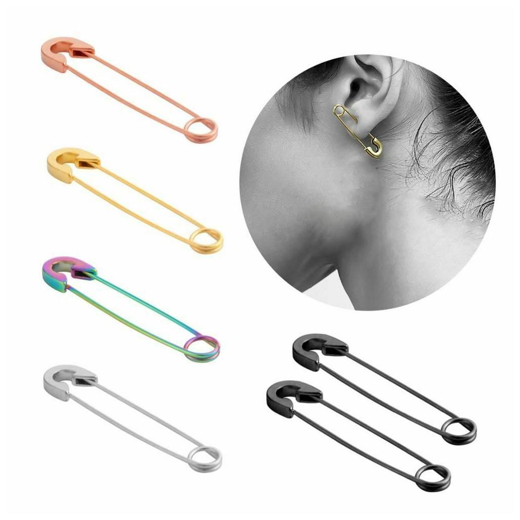 Stylish Earrings Punk  Earrings Ear  Jewelry Black