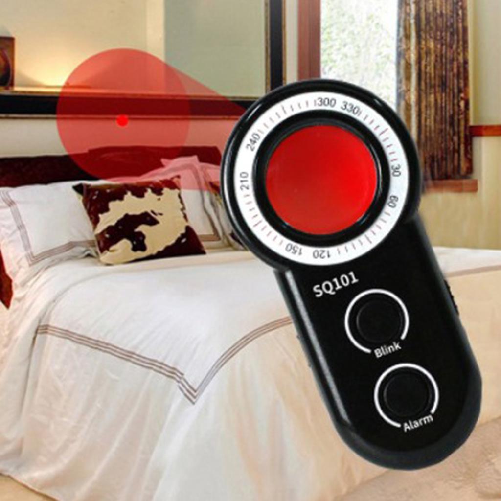Hidden-Camera Detector W/LED Lights Infrared Bug Detectors for Travel Hotels