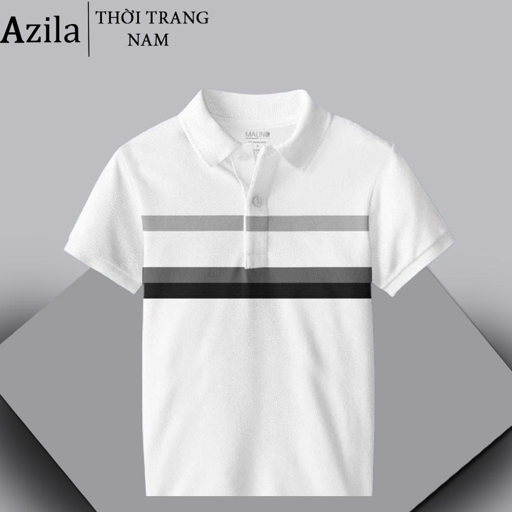 Áo Polo Nam Cao Cấp, Áo Phông Nam Cổ Bẻ Vải Cotton Cá Sấu Mềm Mịn Thoáng Mát - Azila - AC110