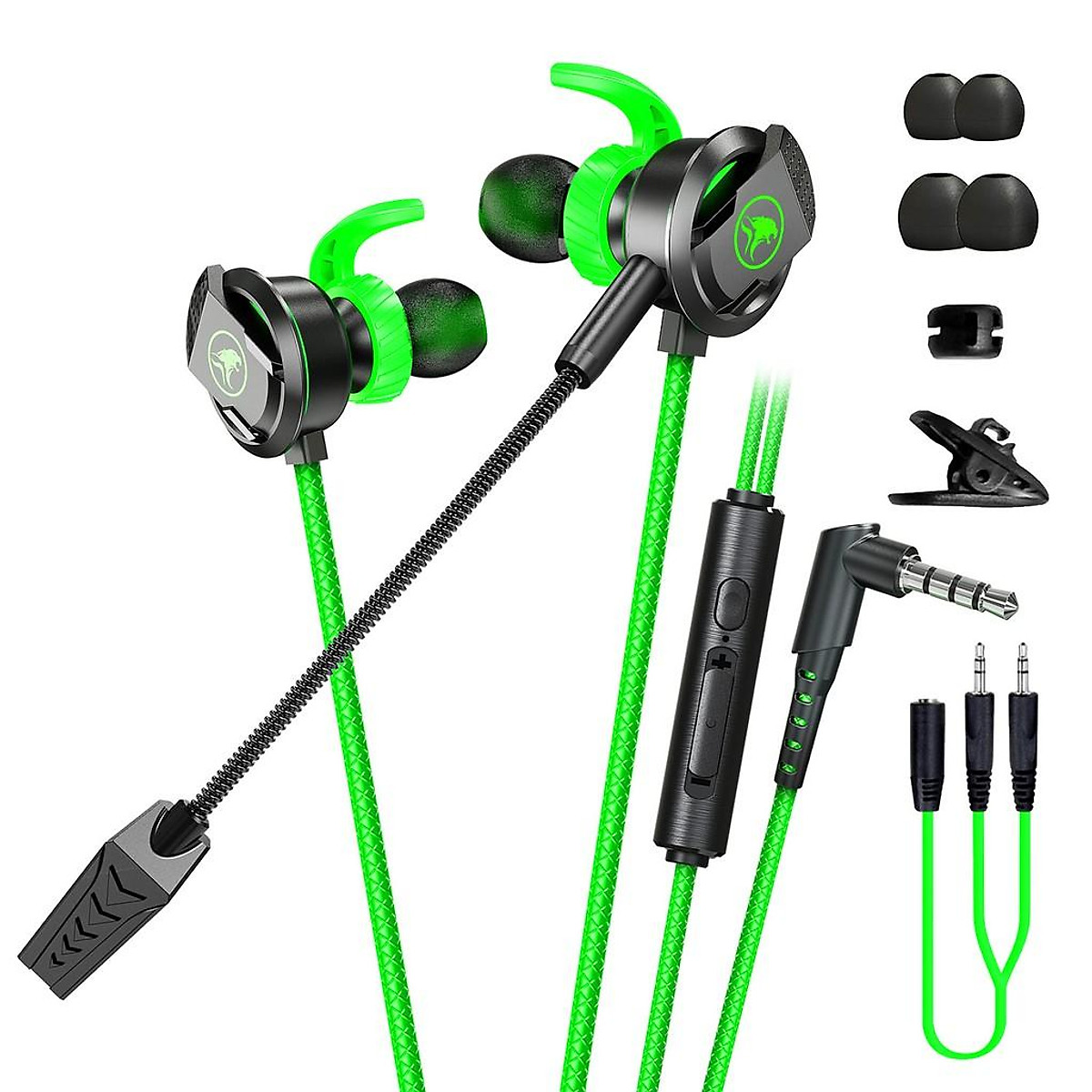 Tai Nghe Gaming RX3 Có Mic Rời Dùng Cho Điện Thoại, Laptop, PC Hỗ Trợ Chơi Game PUBG COD FF TỐC CHIẾN