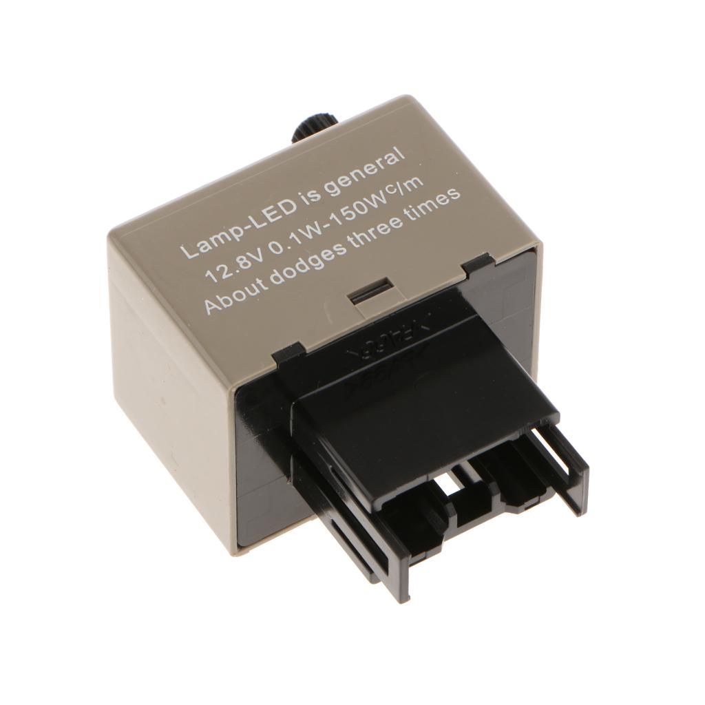 8-Pin Speed Adjustable LED Flasher Relay Fix Turn Signal