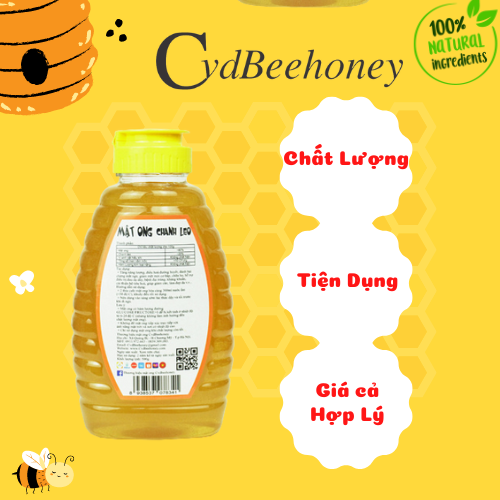 Mật ong chanh leo 500g Cvdbeehoney - Passion fruit honey