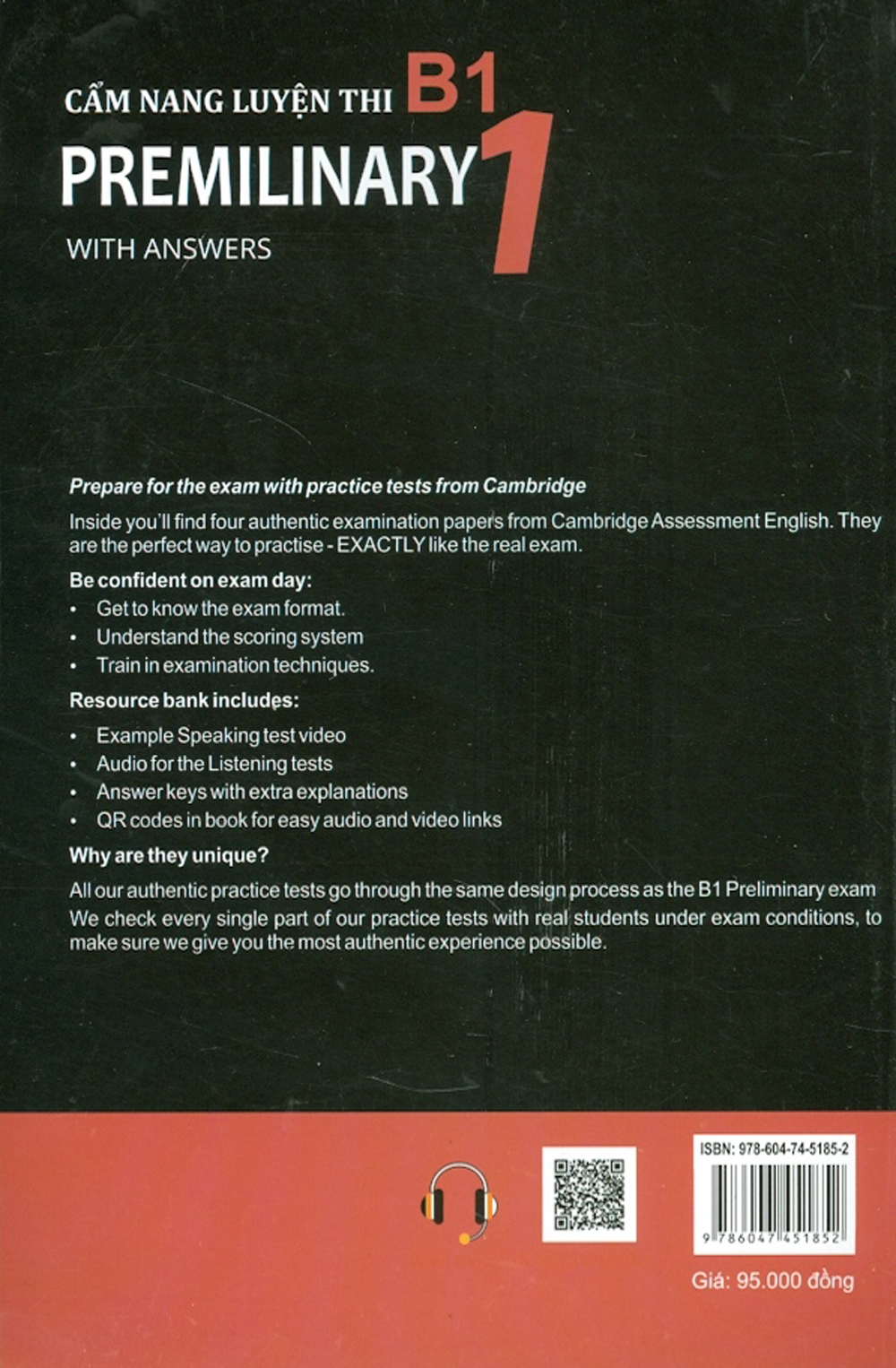 Cẩm Nang Luyện Thi B1 Premilinary 1 With Answers