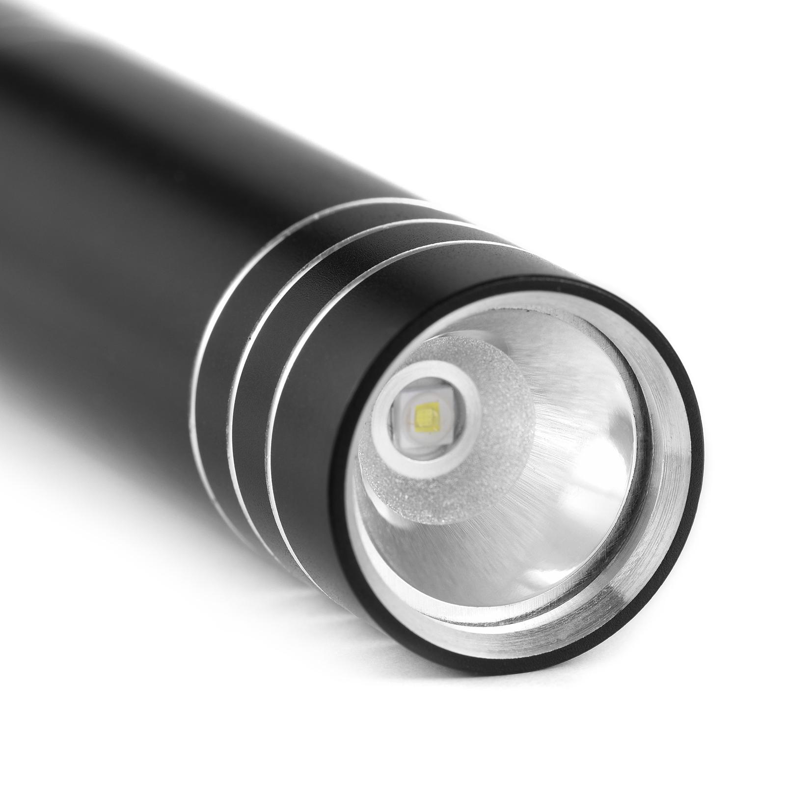 2pcs Mini Flashlight USB Rechargeable Super Bright LED Flashlight Torch Light for Outdoor Camping Reading Dog Walking
