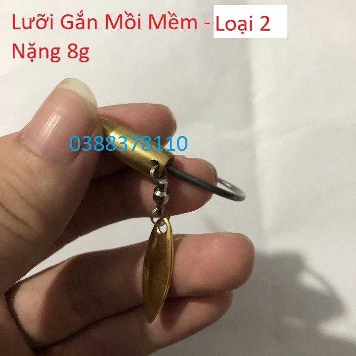 Lưỡi Gắn Mồi Lưỡi Gắn Mồi Mềm - Loại 2