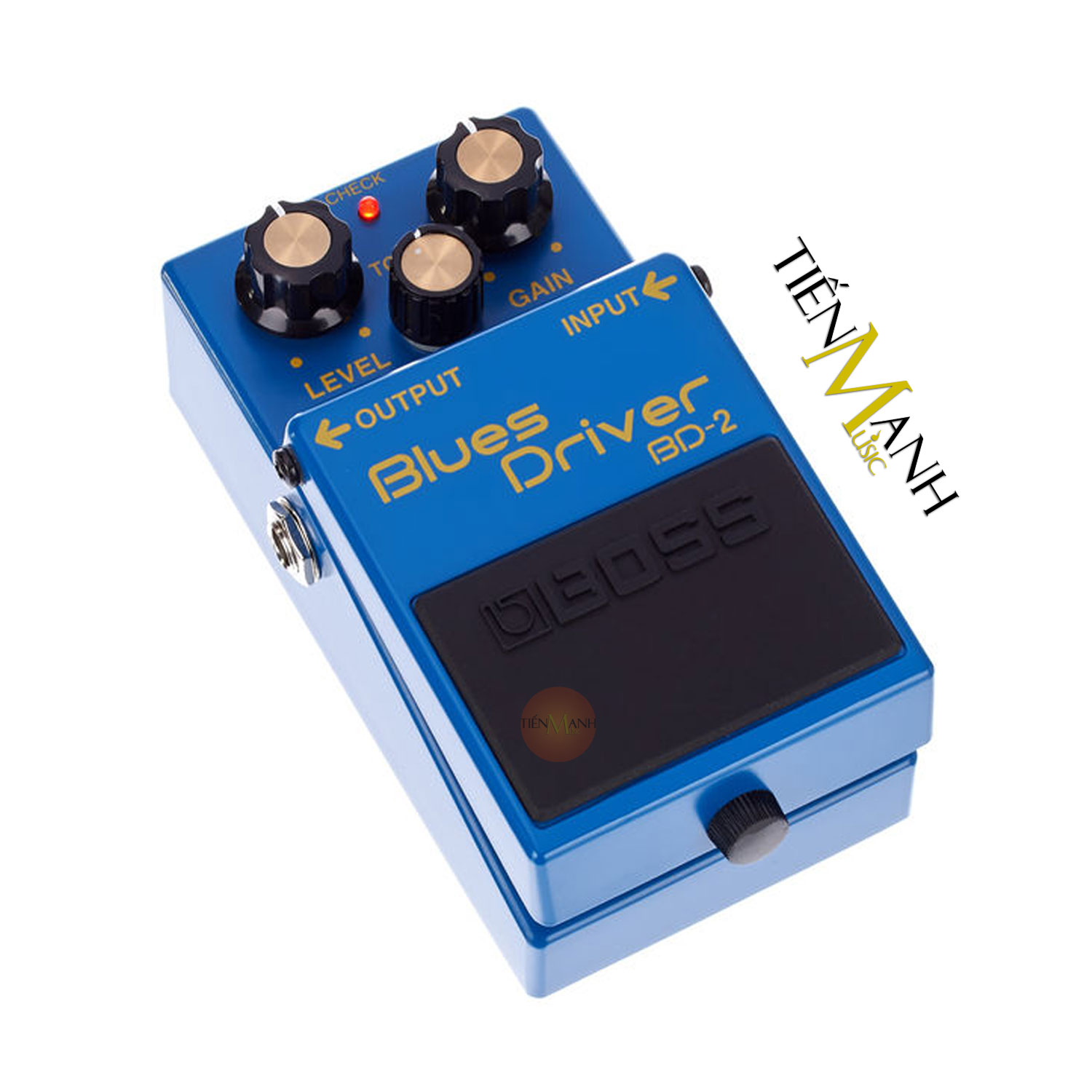 Phơ Guitar Boss BD-2 Blues Driver - Bàn Đạp Fuzz Pedals Effects BD2 Hàng Chính Hãng - Kèm Móng Gẩy DreamMaker