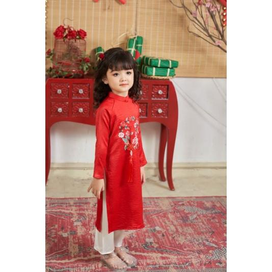 Sét áo dài cách tân mẹ bé đẹp sang