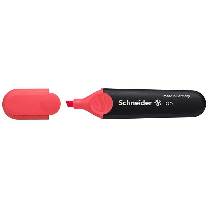 Bút Dạ Quang Schneider Job 1502 - Màu Đỏ