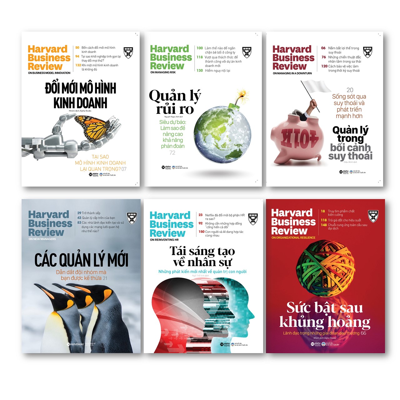 Bộ Hbr Onpoint 2021 6 Cuốn Quản Lý Xuyên Khủng Hoảng - Kỳ 1 Tầm Nhìn Mới Về Lãnh Đạo - Kỳ 2