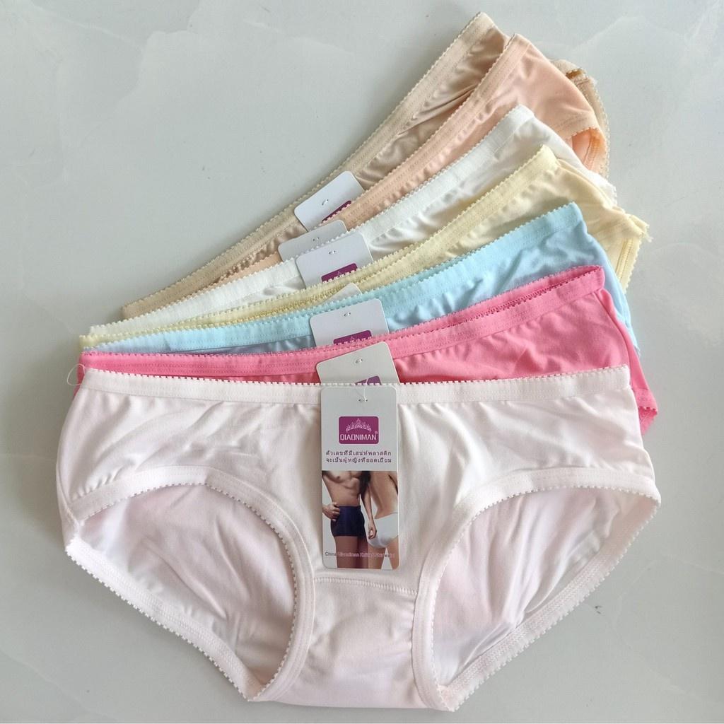 Quần Lót Nữ Cotton Thái Siêu Mịn