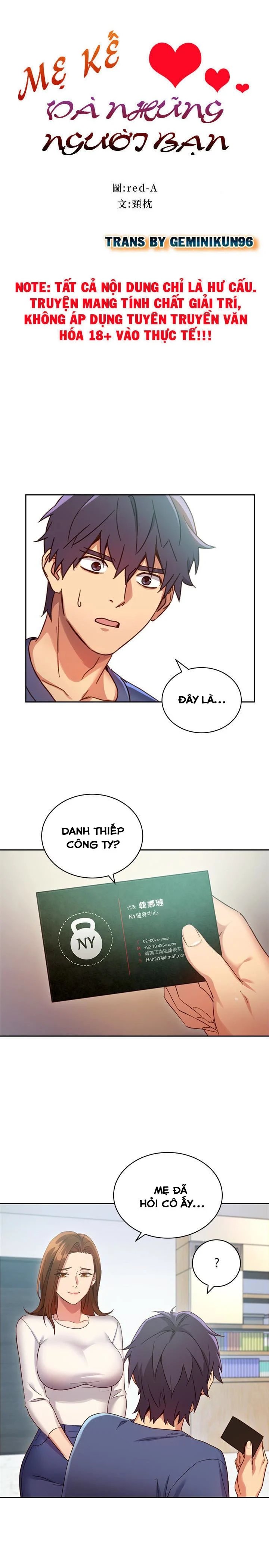 mẹ kế và những người bạn chapter 6 6