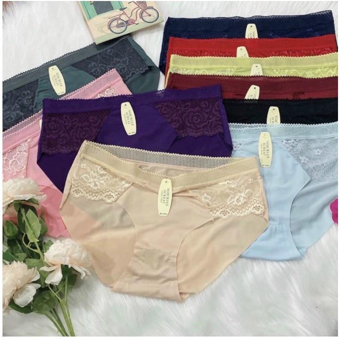 COMBO 10 QUẦN LÓT SU PHỐI REN CỰC ĐẸP