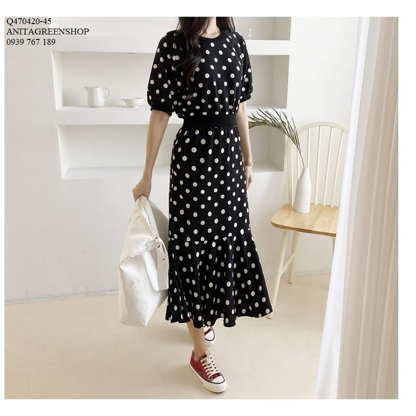 Q470420 ĐẦM CHẤM BI ĐUÔI CÁ