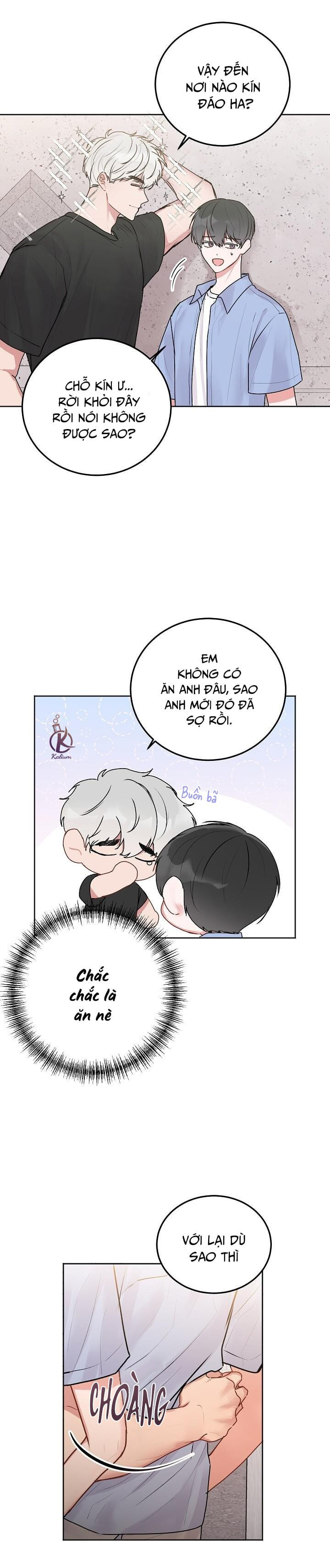 tiền bối, đừng khóc mà! chapter 25.5 8