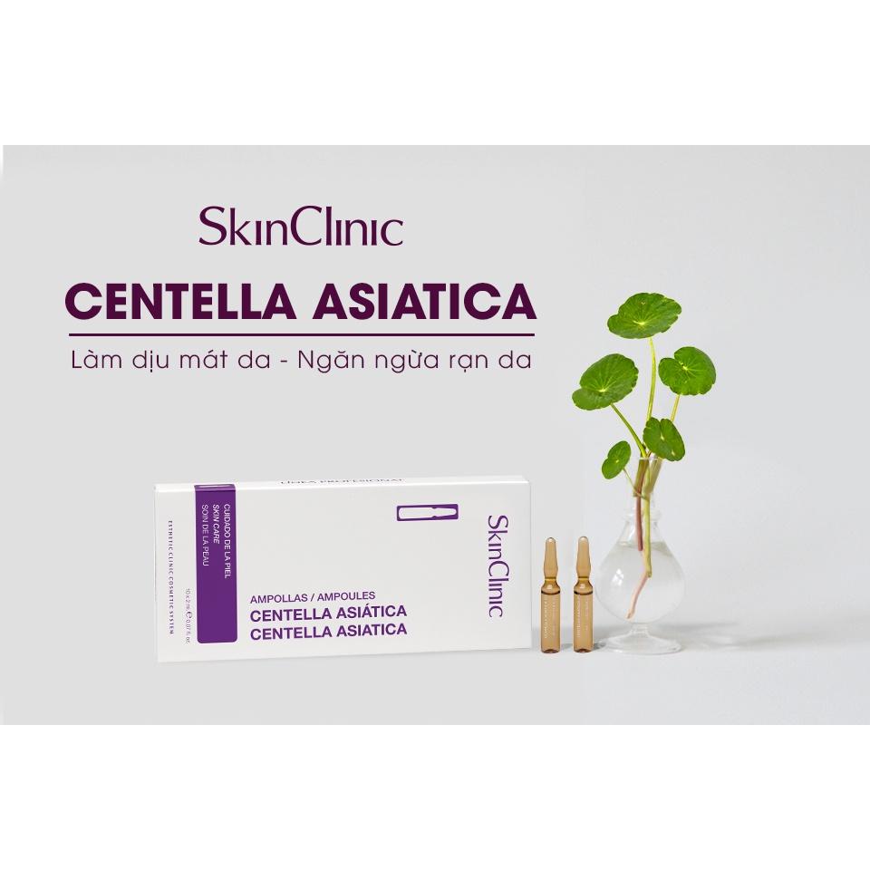 Tinh chất làm dịu da, tăng tốc độ làm lành vết thương SkinClinic CENTELLA ASIATICA (10 lọ/hộp)