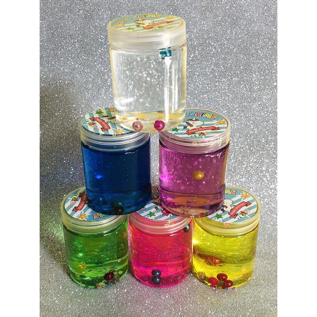 SLIME hình trụ charm sao và NG0C TRAI cực đẹp Slam thiết kế độc đáo ấn tượng squishy