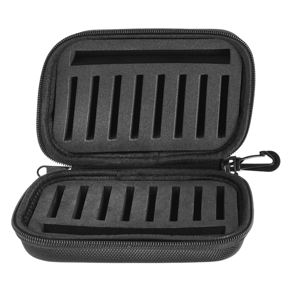 Hộp 16 mồi câu kim loại Bass đúc Spinner