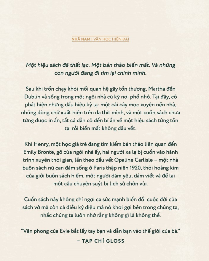 Sách - Hiệu sách thất lạc (Evie Woods) (Nhã Nam Official)