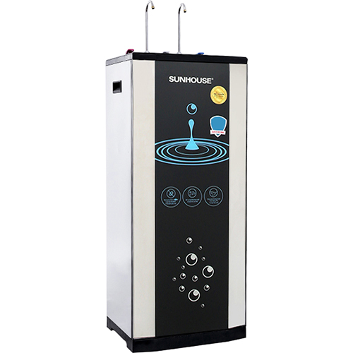 Máy lọc nước RO nóng nguội lạnh Sunhouse SHR76210CK 10 lõi - Hàng chính hãng