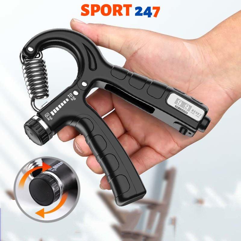 Kìm Bóp Tay Kìm Tập Cơ Tay Dụng Cụ Tập Gym Tại Nhà Điều Chỉnh Lực 5-60kg Có Đếm số tự động