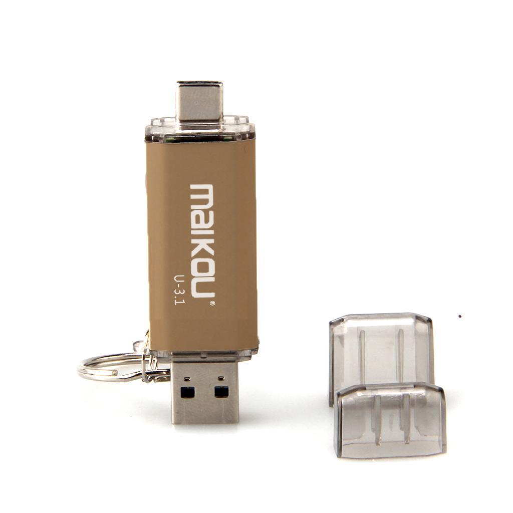 2 in 1 USB 3.0+Type C OTG Flash Drive Memory Stick High Speed