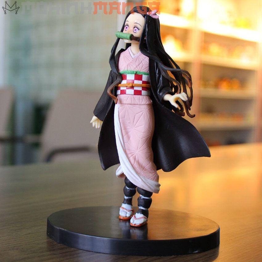 Mô hình nhân vật Nezuko Kamado (nhân vật là em gái Tanjiro) figure Kimetsu no Yaiba Thanh Gươm Diệt Quỷ Cứu Nhân