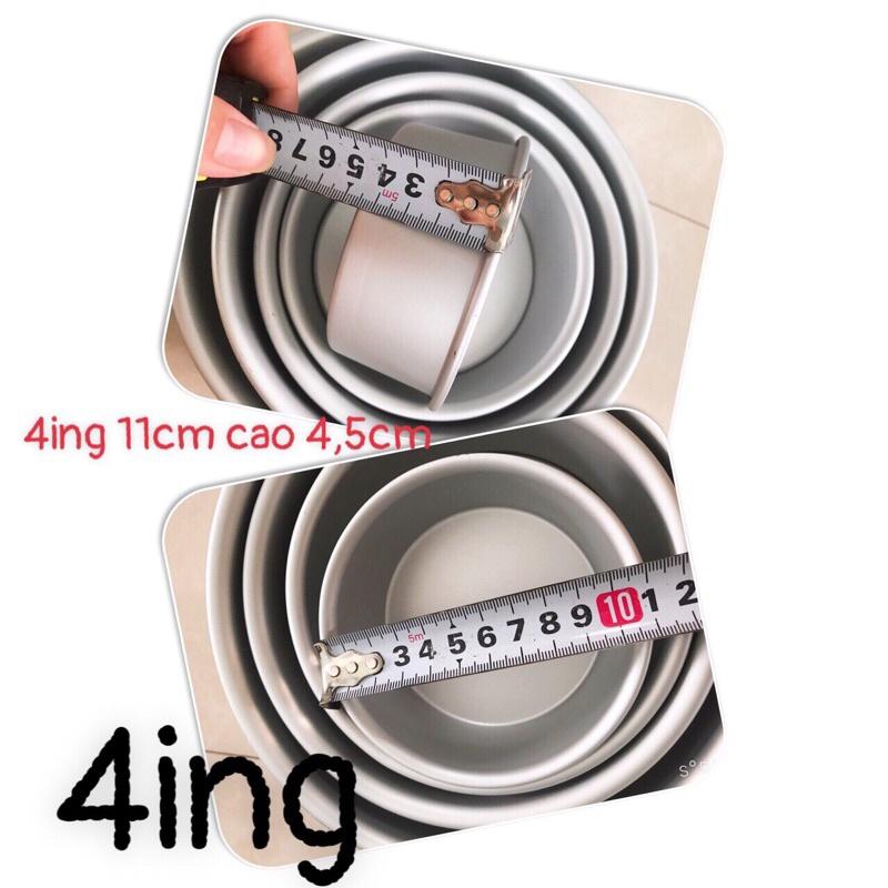 Khuôn nhôm đúc tròn đế rời 12cm-14cm-16cm-18cm-20cm-22cm-24cm