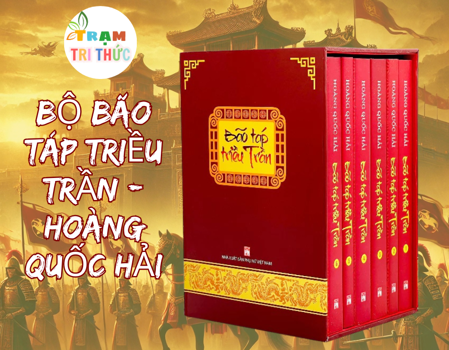 Sách - Bộ Bão táp Triều Trần - Hoàng Quốc Hải - NXB Phụ Nữ Việt Nam