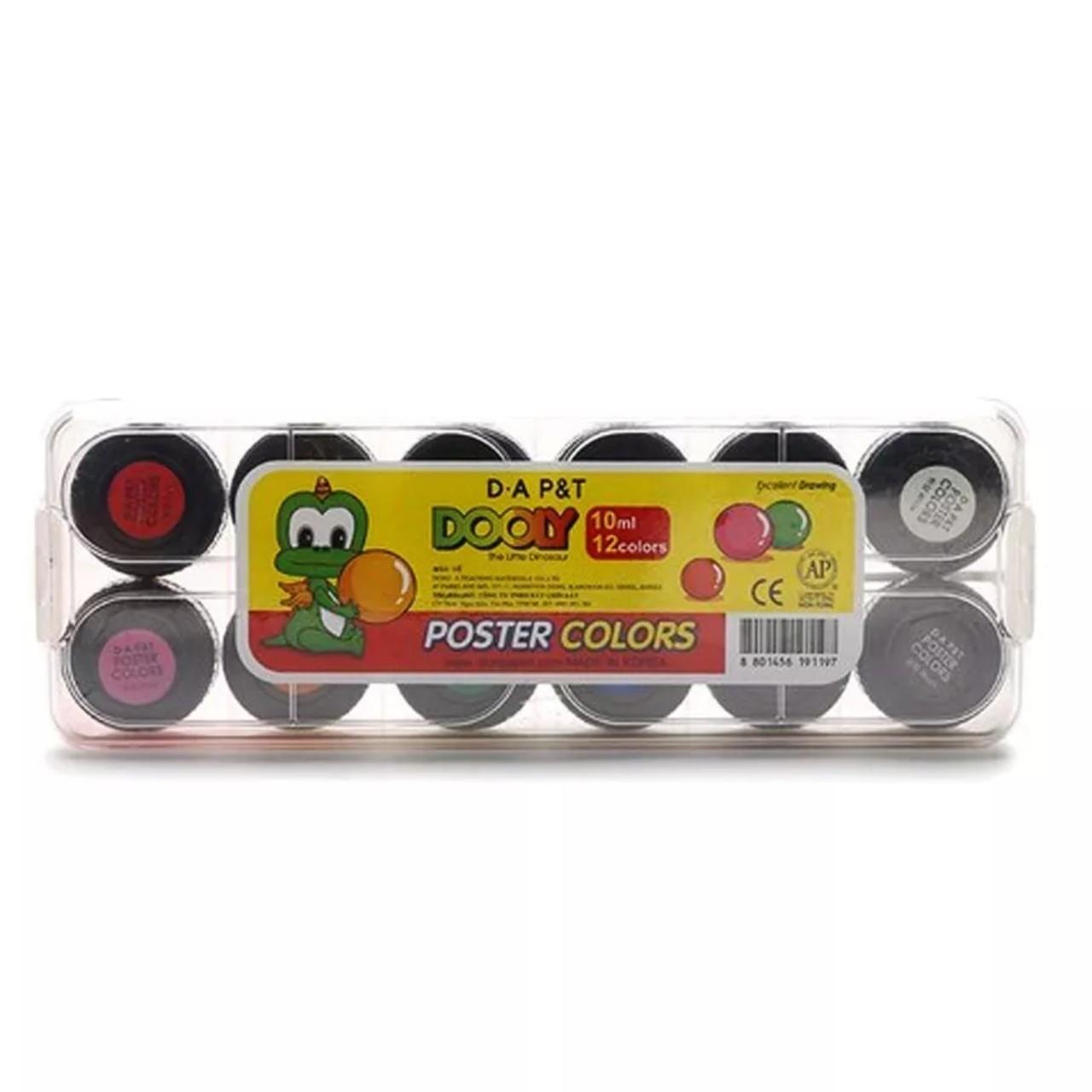 Màu Poster Dooly 12 màu 30ml