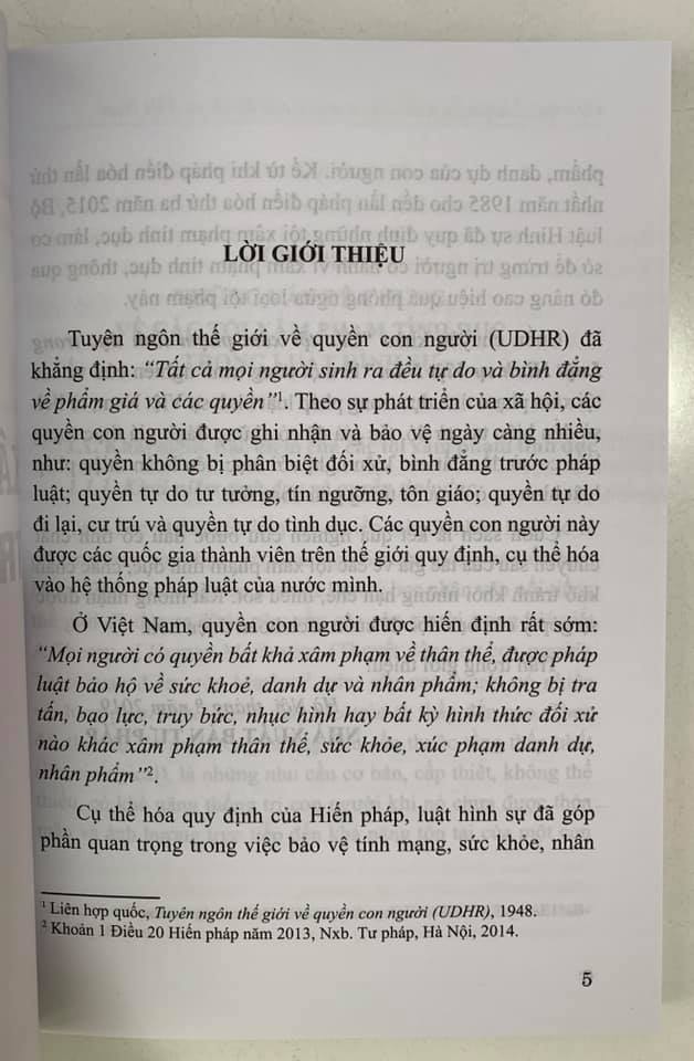 Các tội x phạm tình dục trong luật hình sự Việt Nam