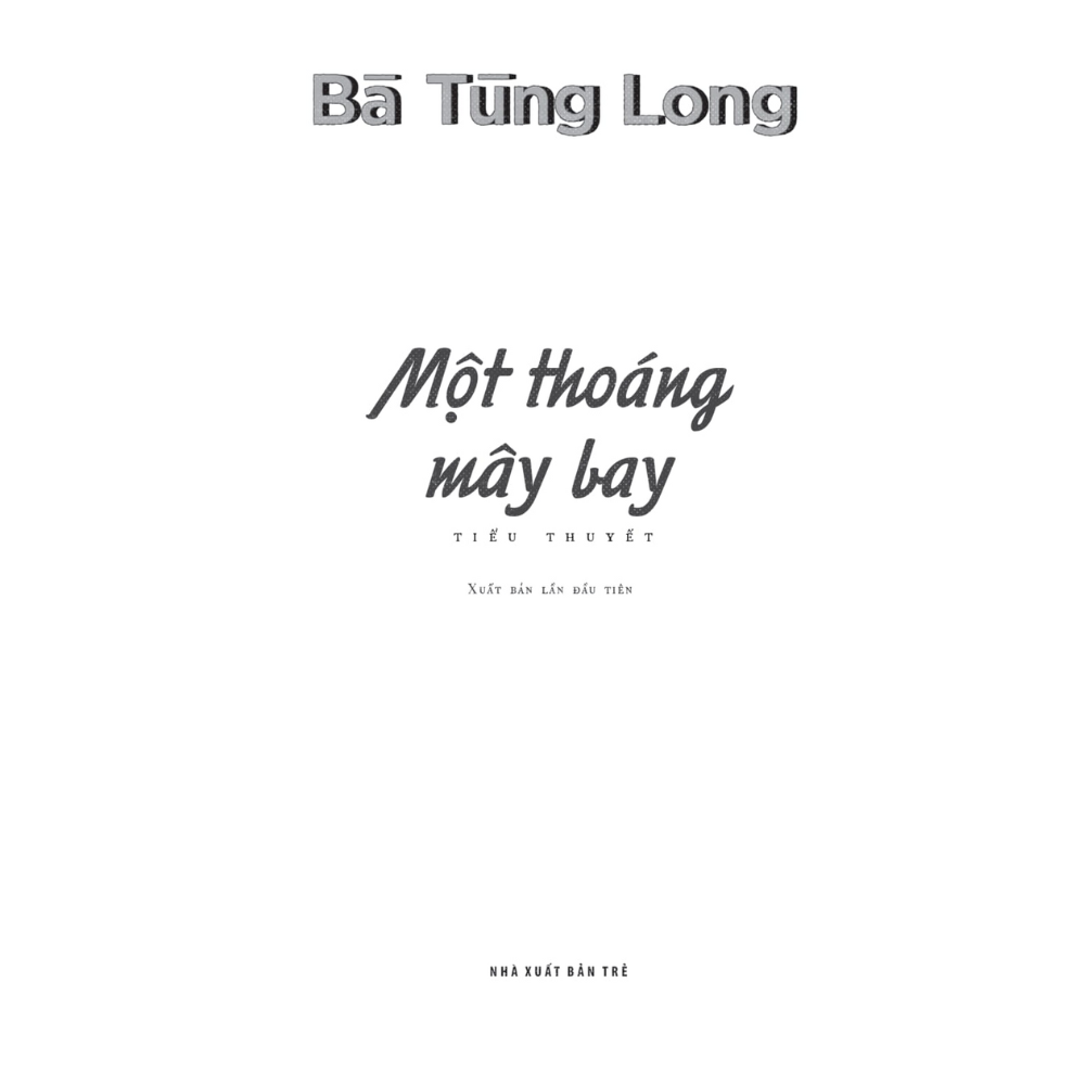 Một Thoáng Mây Bay