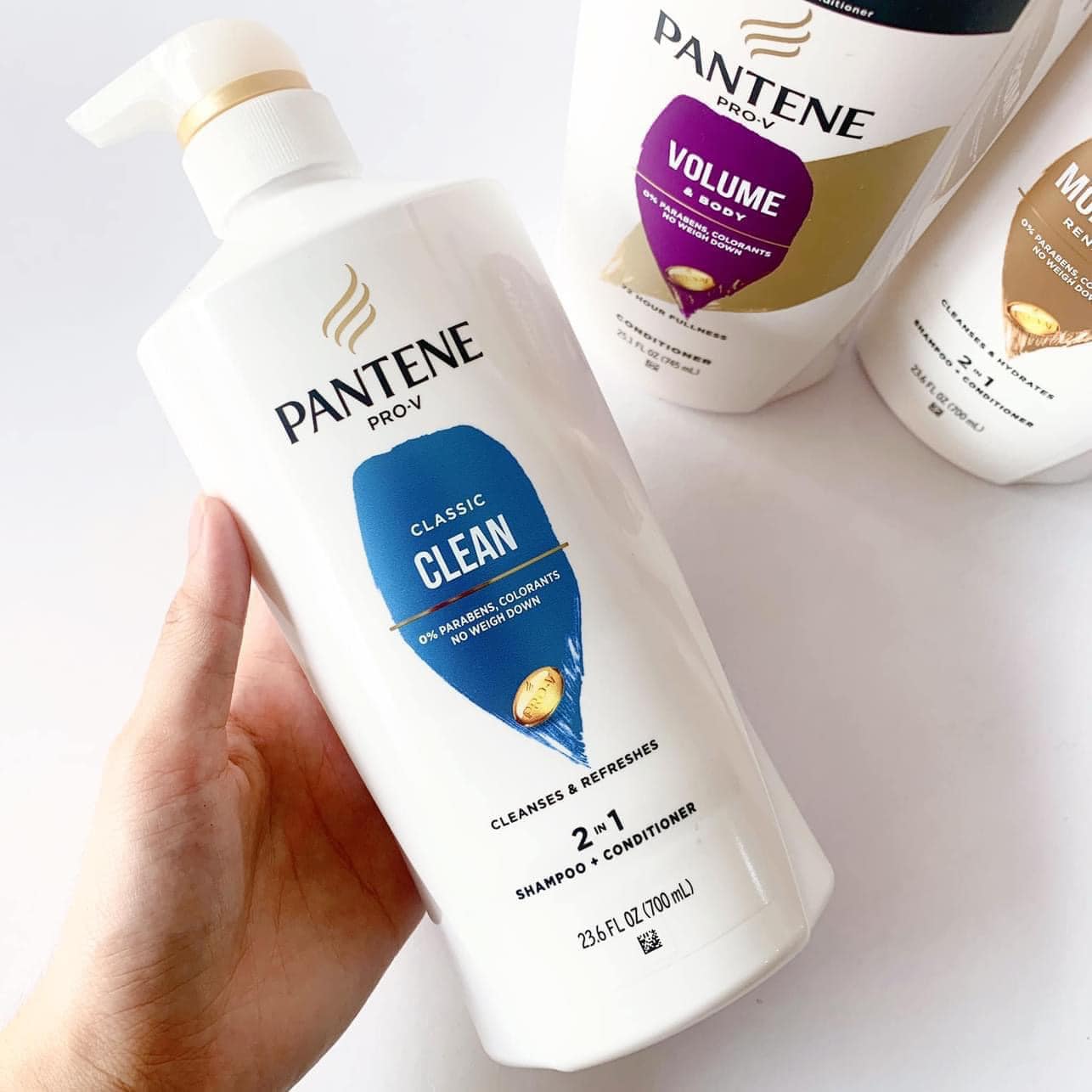 Dầu Gội Pantene Shampoo Classic Clean Sạch Sâu Chắc Khỏe 700ml