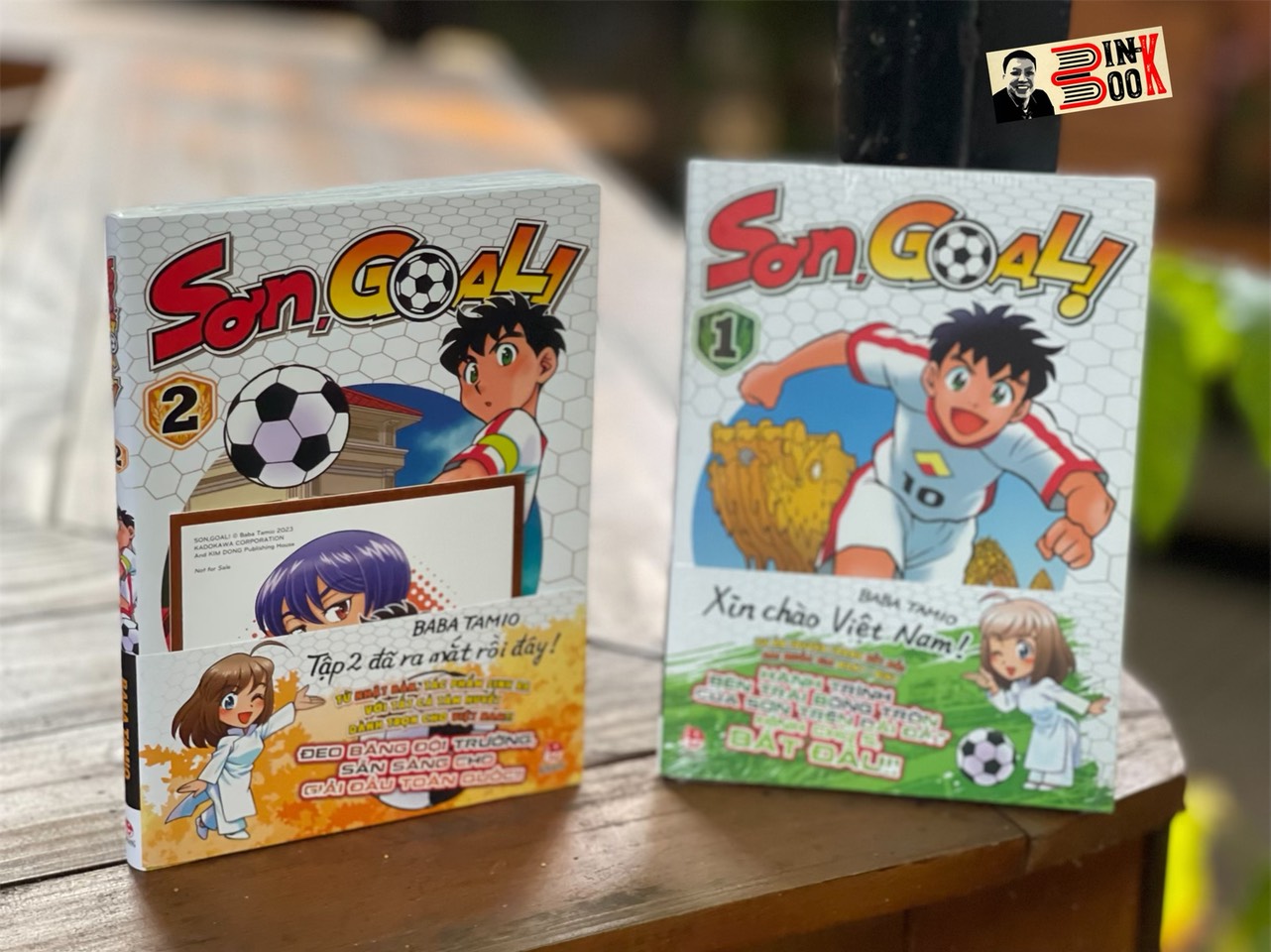 SƠN , GOAL ! - TẬP 1  + SƠN , GOAL ! - TẬP 2 ) - Baba Tamio - Nxb Kim Đồng – bìa mềm