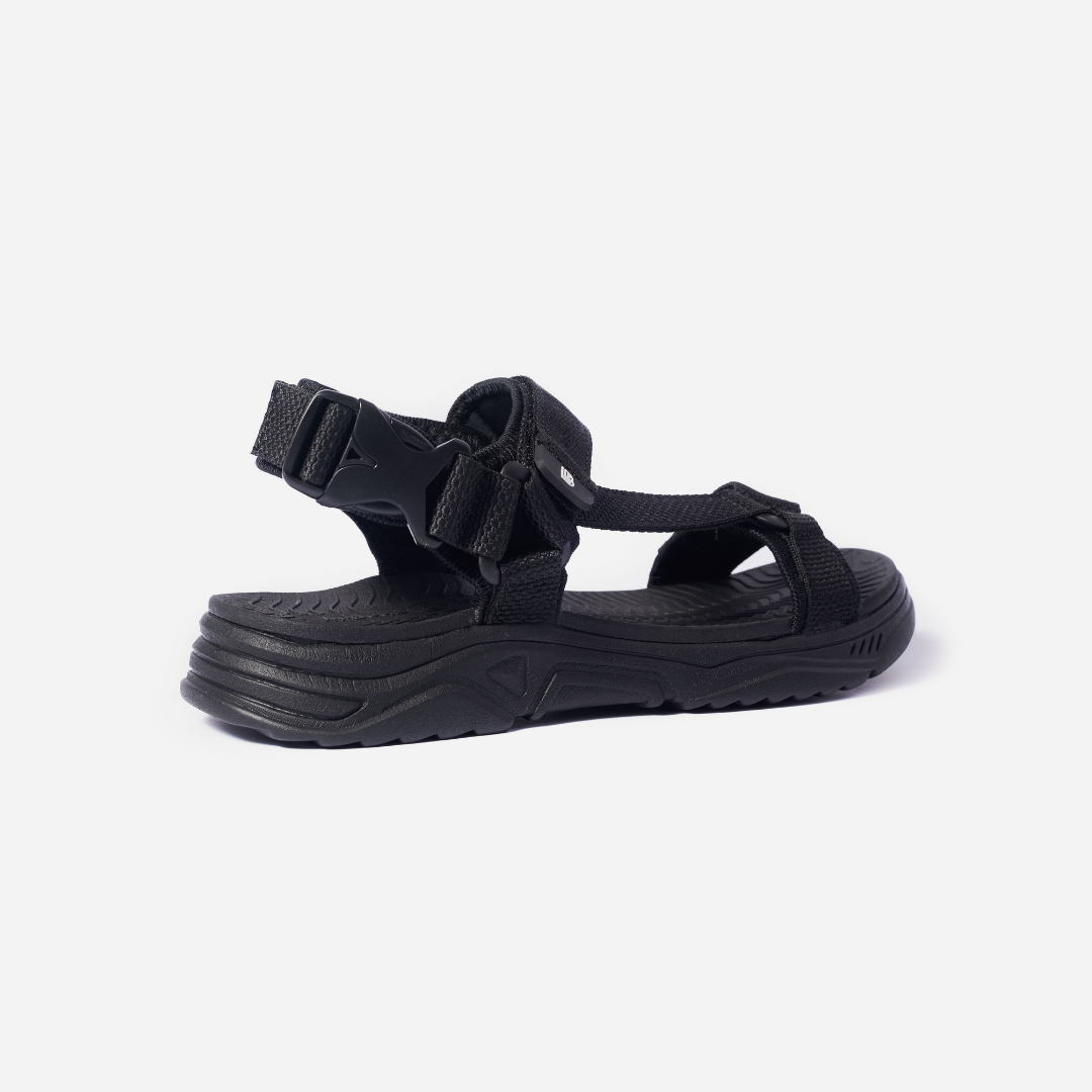 Giày Sandal Nam The Bily Quai Chéo - Màu Đen BL01D