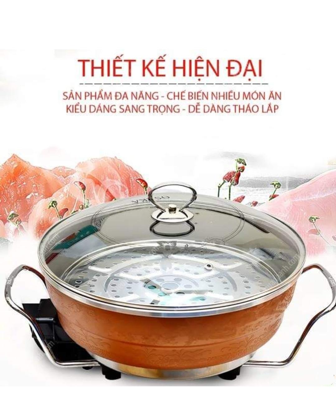 Nồi lẩu điện đa năng tiện lợi - GDHN Loại Tốt