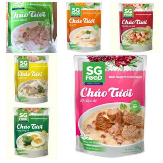 Cháo Tươi SG Food 240g Nhiều Vị (Trên 1 Tuổi)